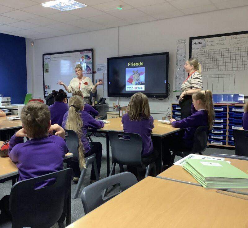 Image for the Tweet beginning: Years 3-6 have had fun